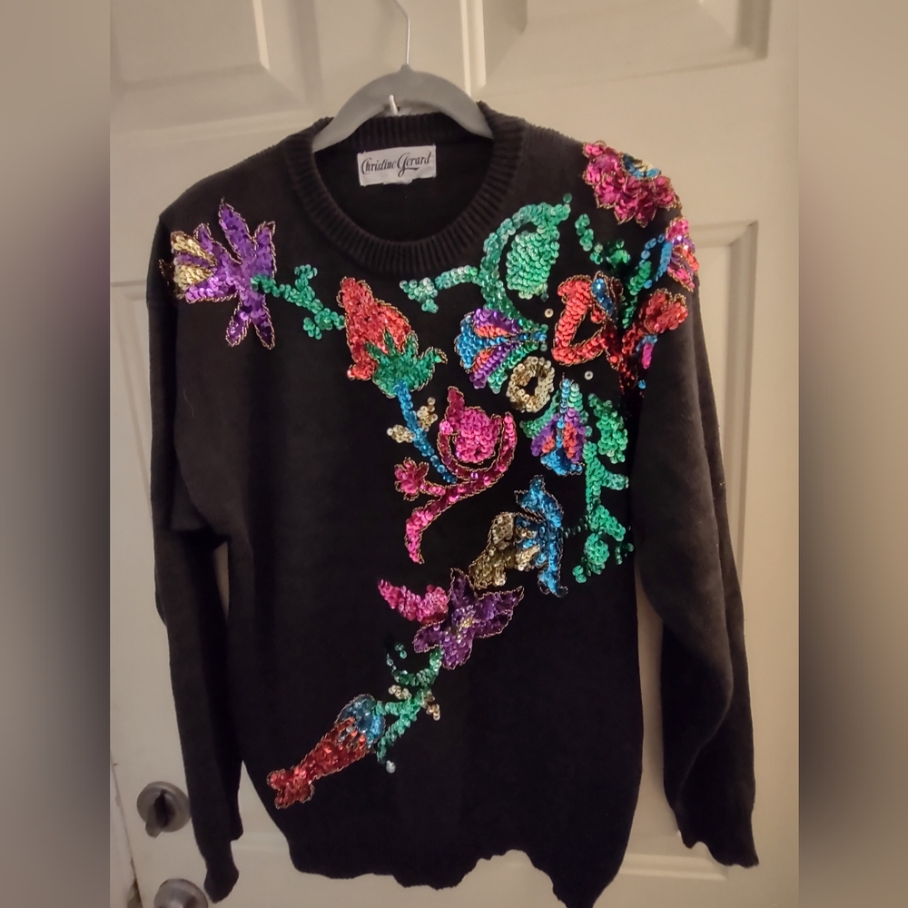 FABULOUS SEQUIN SWEATER